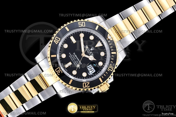 0314 RelaxedFit Submariner 116613LN 904L YG SS Blk VSF VS 1092